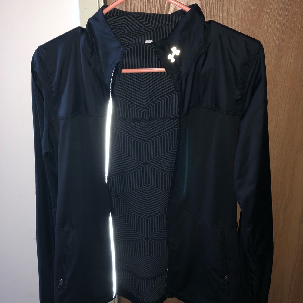 Under Armour windbreaker (navy blue)